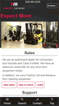 Mobile Screenshot of forkliftsmi.com